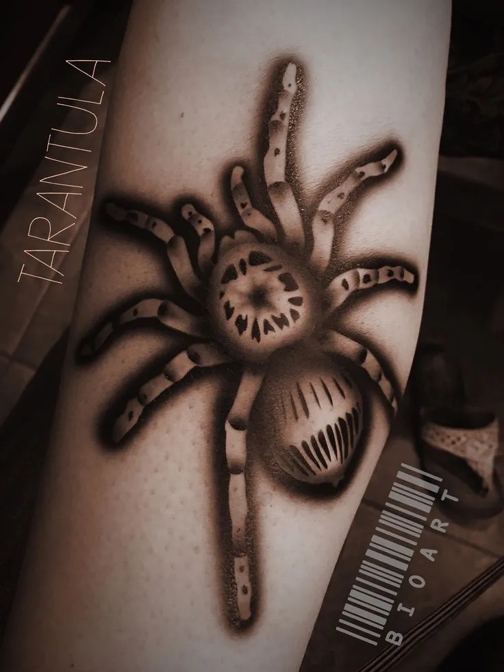 24149 illustrative tarantula tattoo