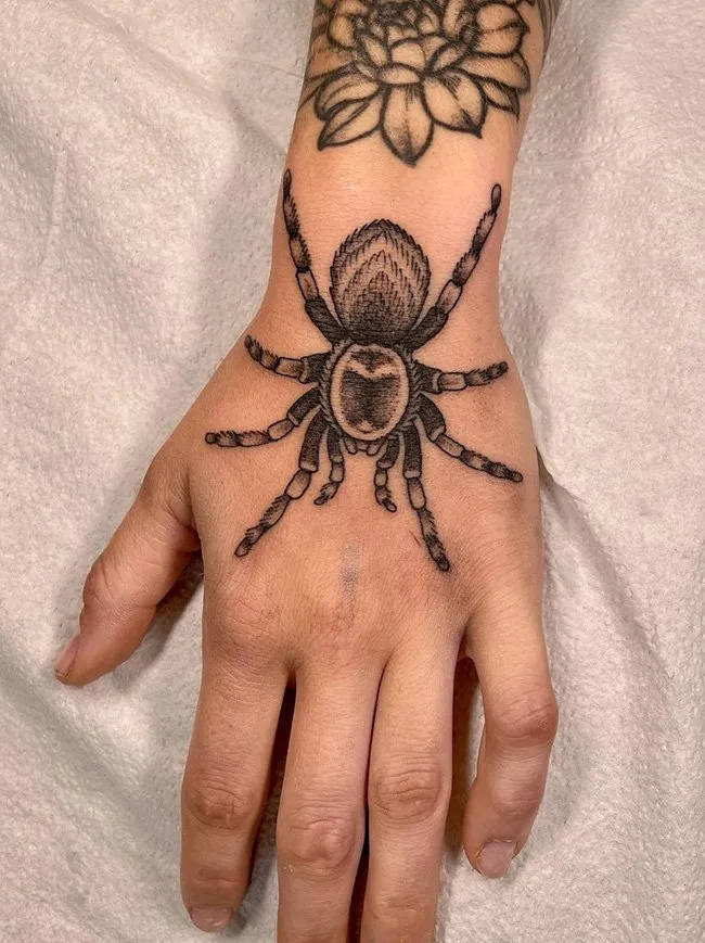 24149 watercolor tarantula tattoo