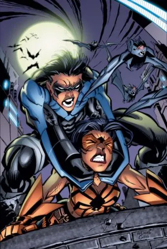 24258 nightwing tarantula fight scene7